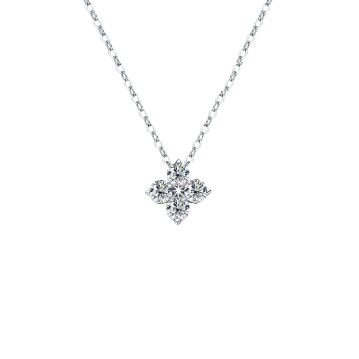 0.4CT Clover Necklace