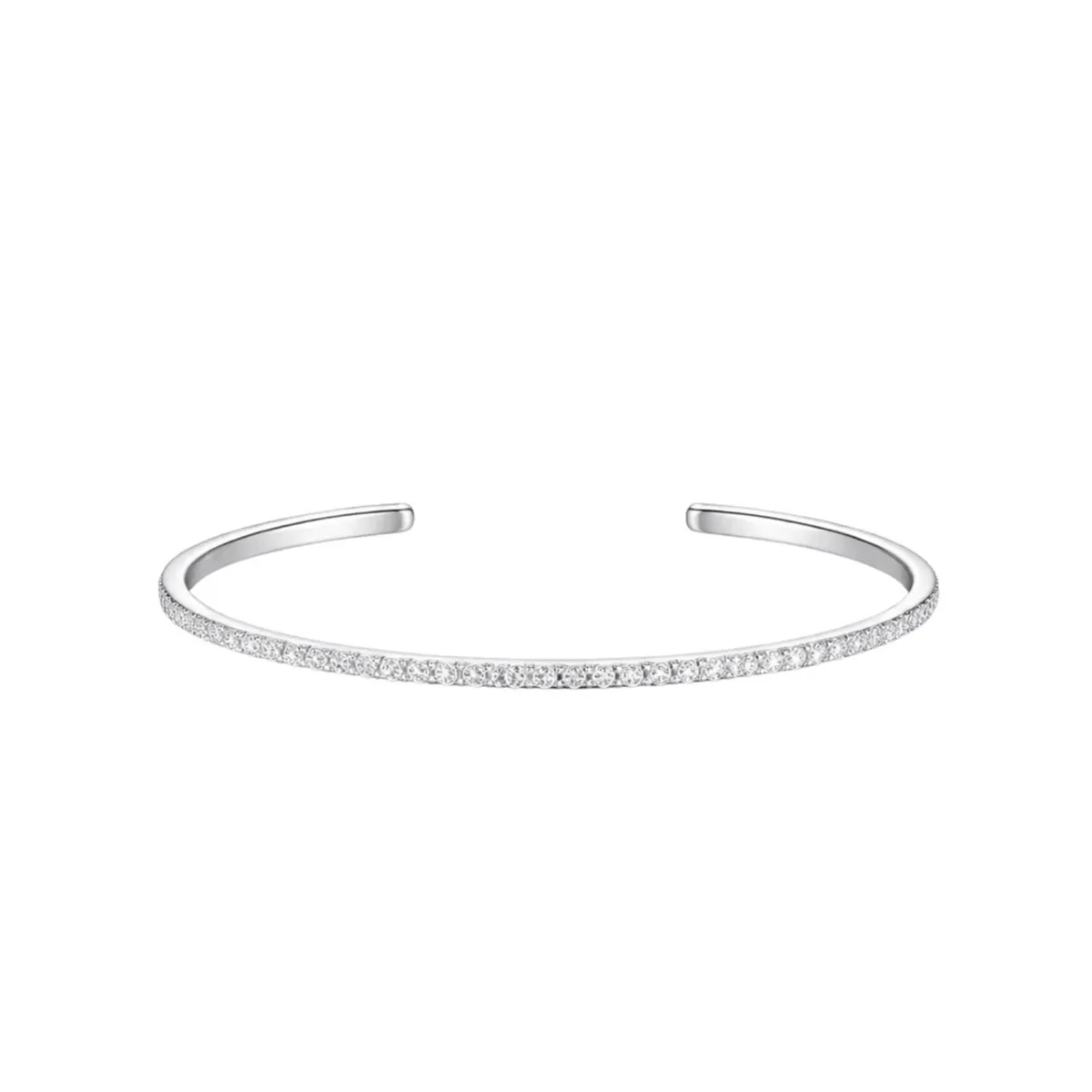 Adjustable tennis bangle bracelet
