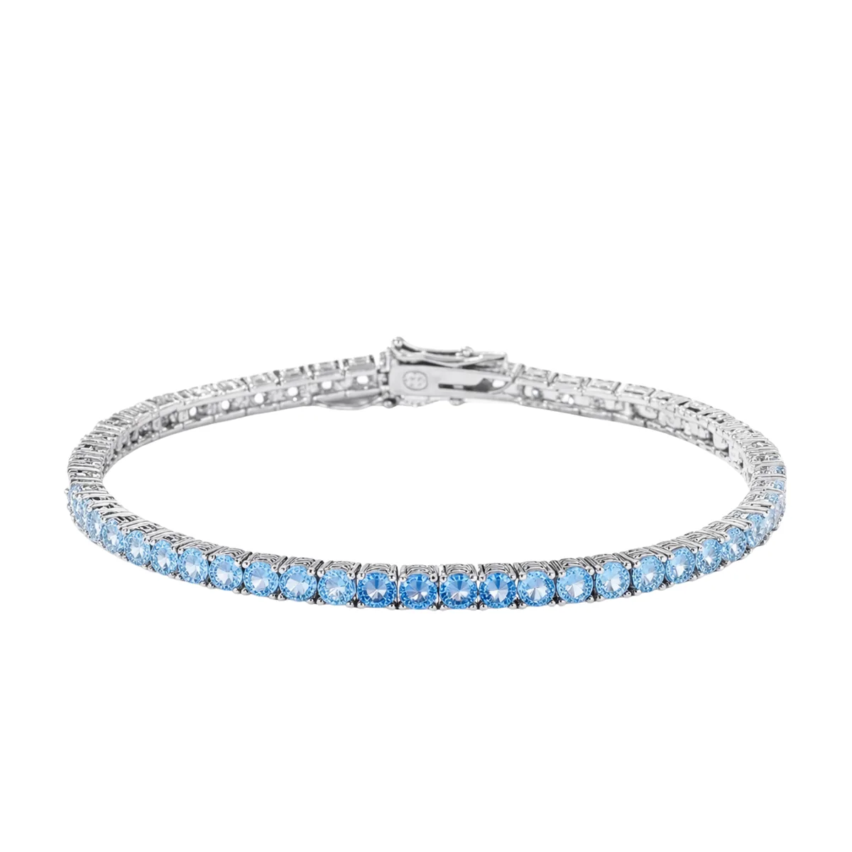 Blue Ombré Tennis Bracelet