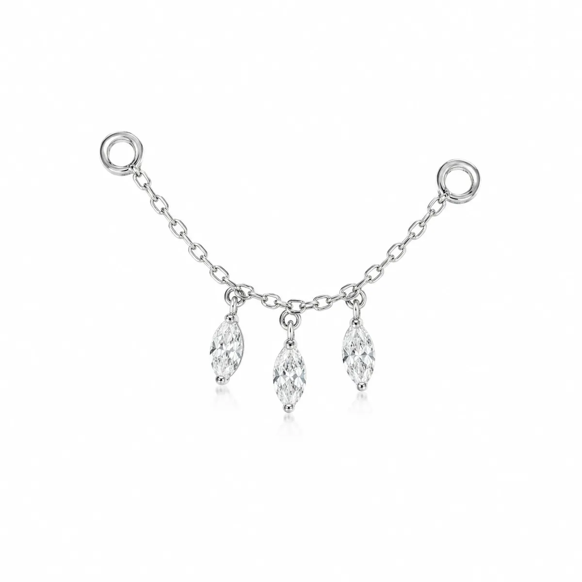 Chain Ear Jacket for Earrings