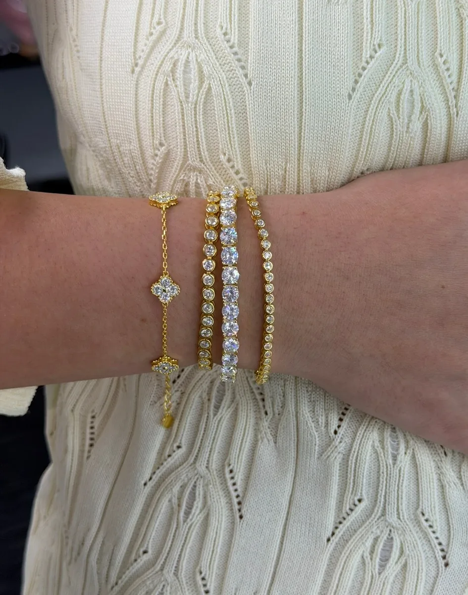 Clover Bracelet worn