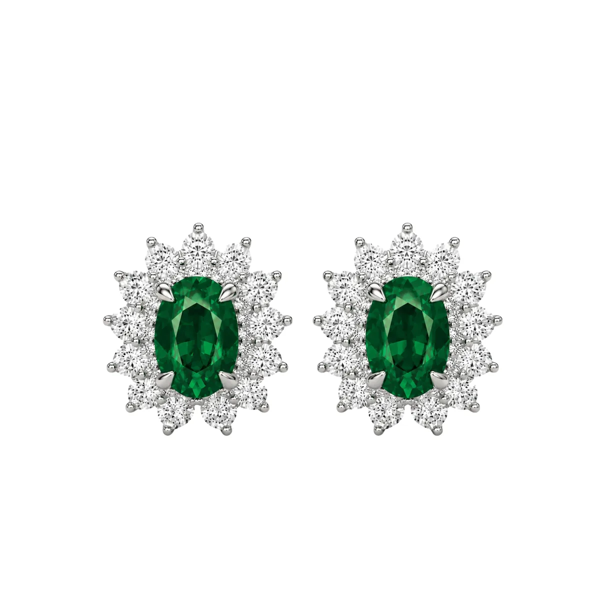Emerald Mirage earrings