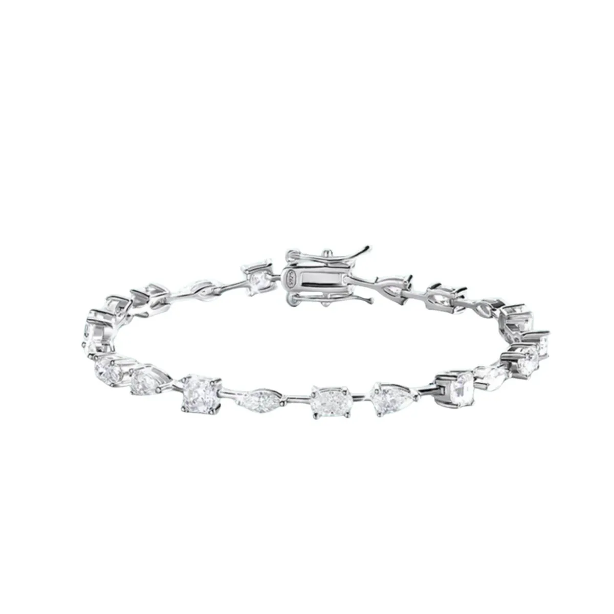 Multi-Cut Tennis Bracelet