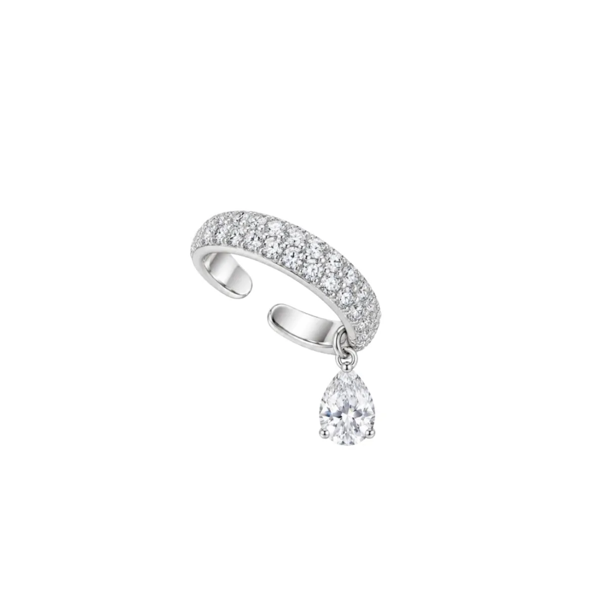 Pear Drop Ear Cuff