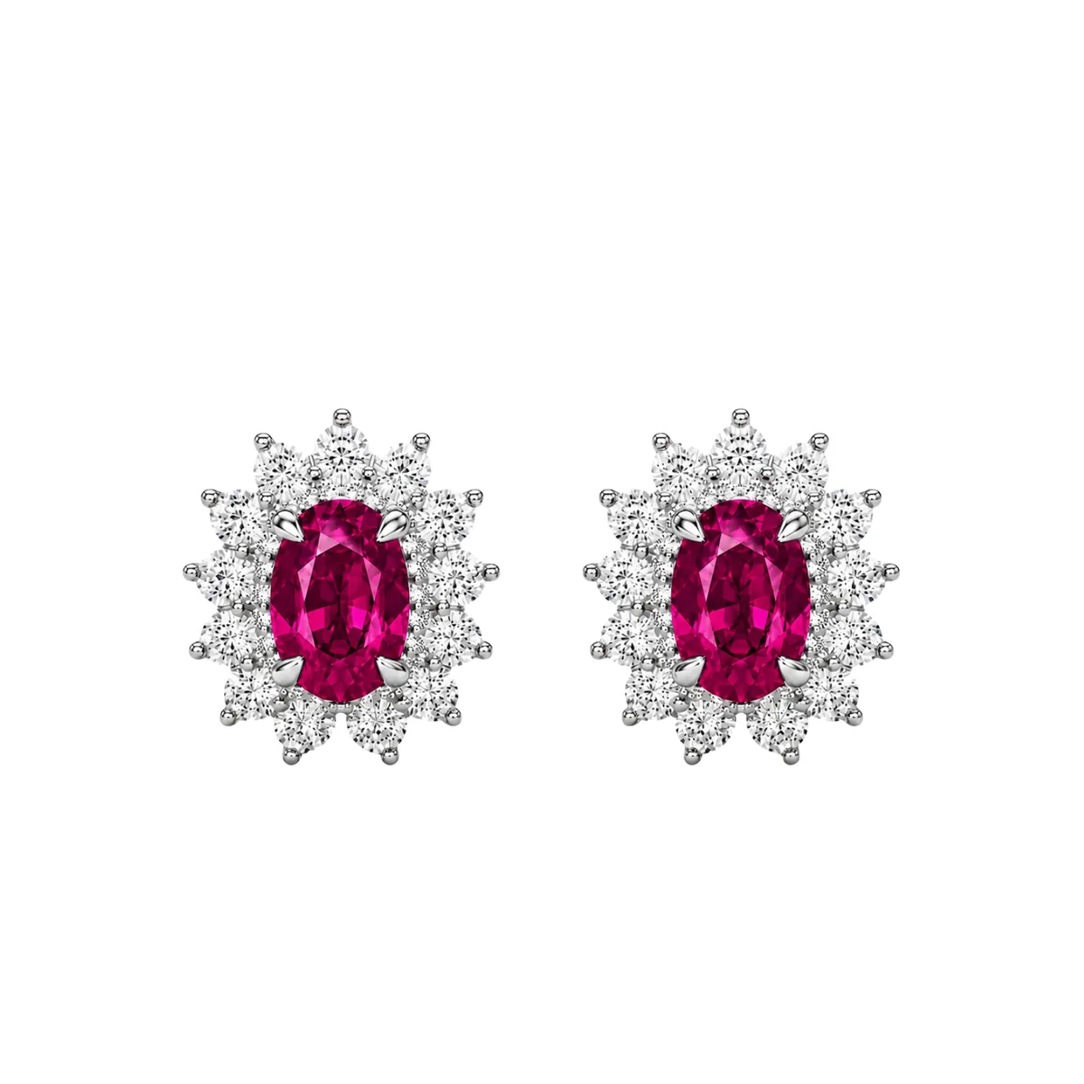 Ruby Mirage earrings